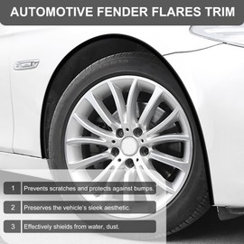 L Shaped Door Edge Trim Molding 26FT – Universal Car Door Protector Strip with Adhesive, Rubber Edge Guard for Truck SUV, Anti-Scratch Flexible Seal