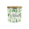 Purely Home Kitchen Herbs Decaf Coffee Canister - White &