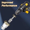 EVRBUL Upgraded Stainless Steel Top Wind Trailer Jack Crank Handle
