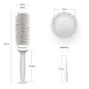 EAGLE FORTRESS Innovative Bristle Ceramic + Ionic XL Round Brush