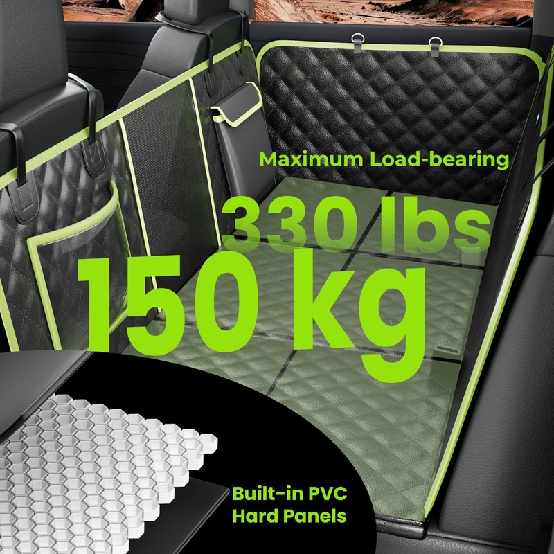 Back Seat Extender for Dogs 57 * 28.7 in, Waterproof