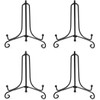 4 Pack Iron Display Stand 4 Inch Easel Plate Display