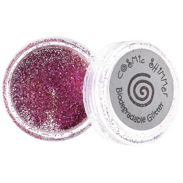 Creative Expressions Cosmic Shimmer Biodegradable Glitter 10Ml-Wild Plum