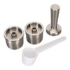 Stainless Steel Refillable Coffee Capsules Eco Friendly Reusable Coffee Pods