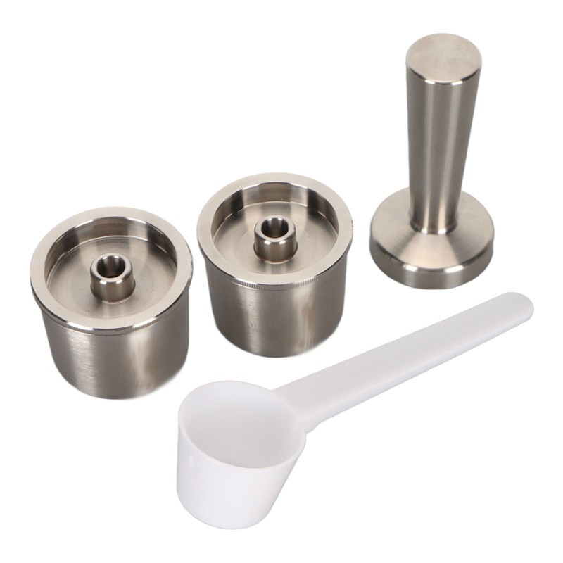 Stainless Steel Refillable Coffee Capsules Eco Friendly Reusable Coffee Pods