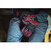 SEALSKINZ Unisex Waterproof All Weather MTB Glove - Black/Red, Medium