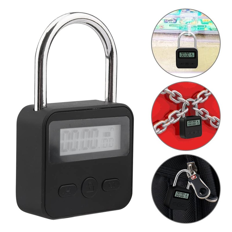 HAKUNA Metal Timer Lock - 99 Hours Max Timing, USB