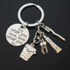 Unbranded Tooth Brush ToothPaste Floss Keychain Dentist Hygienist Love Appreciation