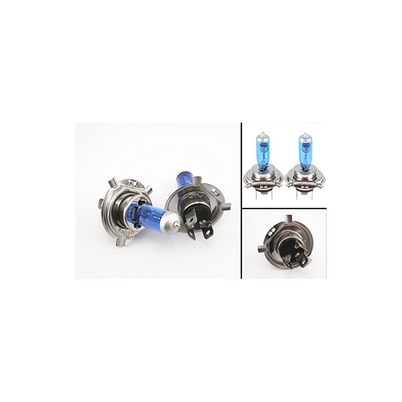 Xenon HID Super Hyper Blue White Headlight H4 Bulb for