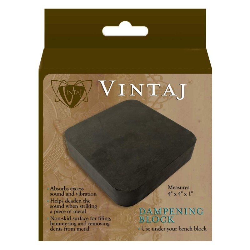 Beadsmith Rubber Dampening Block 4 x 1-inch