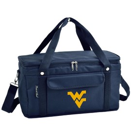 West Virgina University Mountaineers 42 Can Capacity Semi Rigid Collapsible Leakproof Cooler- Designed & Quality Approved in The USA