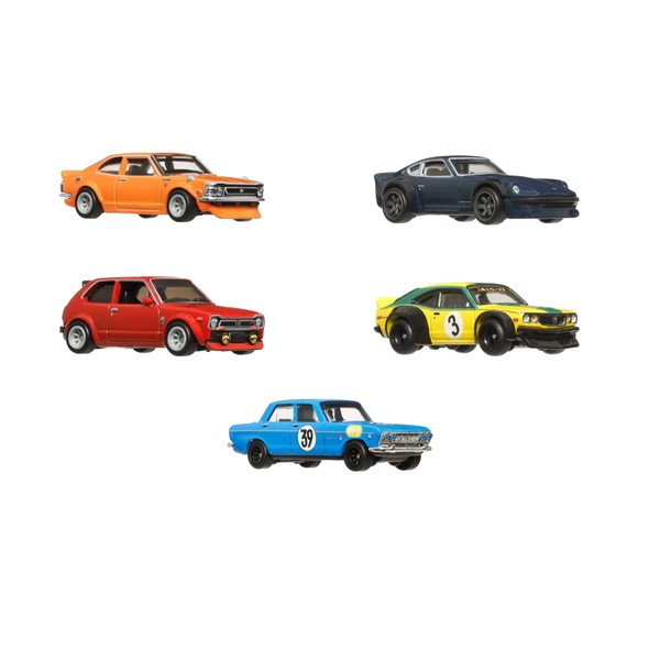 Japan Historics 4" 5 Piece Set Car Culture 2024 Series