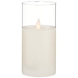 Best Season M-Twinkle LED Lantern Glass White