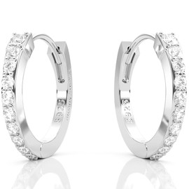 Maison Sophie ® Ohrringe Silber 925 Creolen Roségold | Wasserfester Schmuck Damen | Mehrfach vergoldet mit 18k für lange Haltbarkeit | Recyceltes Silber | Edles Geschenk