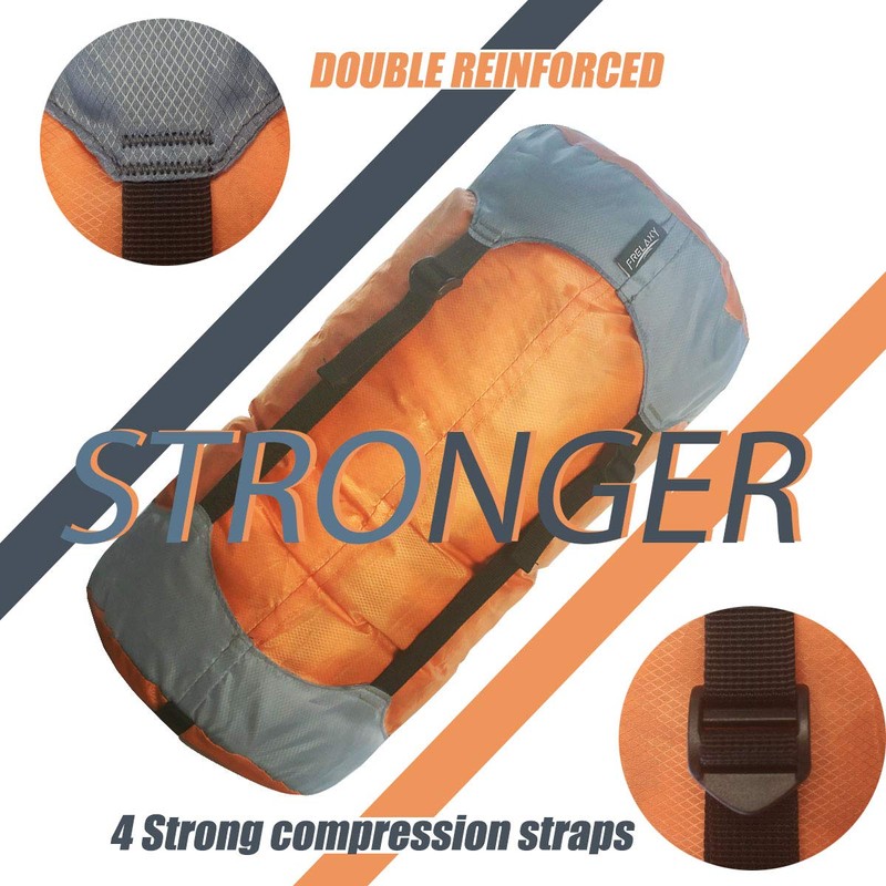Frelaxy Compression Sack, Ultralight Sleeping Bag Stuff Sack, 40% More