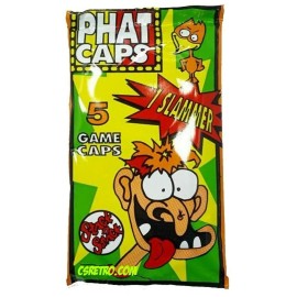 PHATCAPS 1995 Phat Caps Pogs Milk Caps SLAMMER Tazos Trading Cards Wax Pack Retro 90s