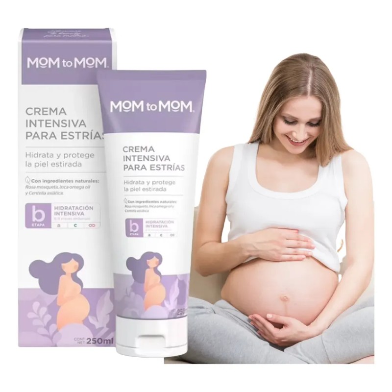 Crema Intensiva Para Estrias Mom To Mom 250ml