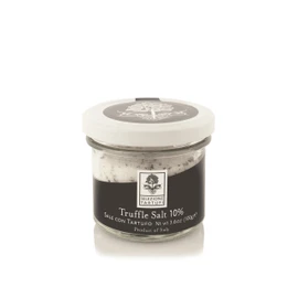 Selezione Tartufi Black Truffle Sea Salt 10% - Truffle Salt for Finishing & Cooking (3.5 Ounces)