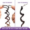 MYQUEEN GoGo Curl Crochet Hair 7 Packs Water Wave Crochet