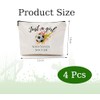 JFEHBFL 4 Pieces Sport Makeup Bags Soccer Accessories for Girls