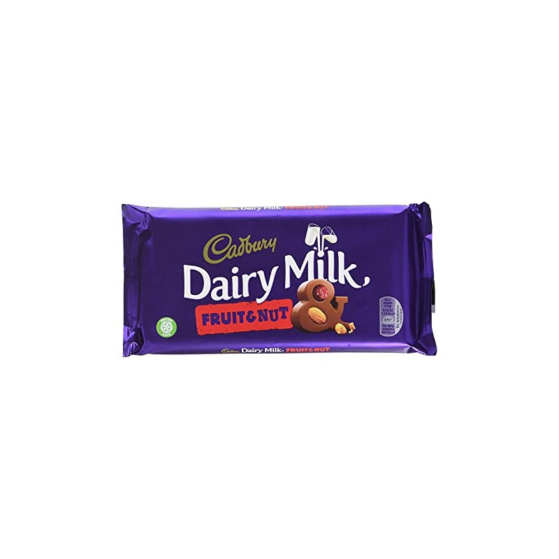 Cadbury Dairy Milk Fruit & Nut 180G