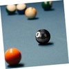 Kisangel Billiards Black Cue Ball Billiards Pool Balls 8 Billiard