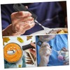 SHOWERORO 2 Sets Adaptive Utensils for Elderly Shaking Cutlery with