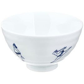 Indigo Flower Rice Bowl 14263 Blue Rice Bowl