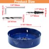 Luomorgo 150mm/5 7/8 inch Hole Saw, 1 1/4 inch Cutting