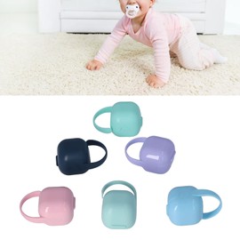 Estuche para Chupete, Estuche para Chupete de Seis Colores para Viaje para Chupete