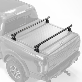 Adjustable Truck Bed Rack Cross Bars,Compatible with Full-Size Trucks with Retractable Hard Tonneau Covers|Length 71"|2PCs