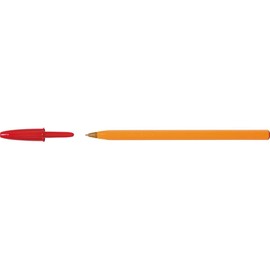BIC Cristal BIC Â Orange, 0,35 MM writing colour red