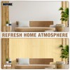 EYAYEN Natural Bamboo Wall Panel for Interior Wall Decor, Pole