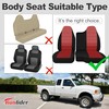 runfider Oxford Cloth Seat Covers for Ford Ranger 1998-2003, Fits