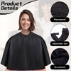 KUBDPQOR Professional Hairdressing Cape Set - Glare Friendly Hairdressing Cape