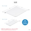 eSupply EEX-LAPT01WH Monitor Arm Reinforcement Plate, Anti-Scratch Clamp, Desk Protection,