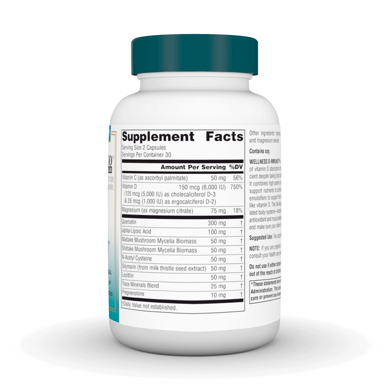 Source Naturals Wellness D-mmunity - Vitamin D - 60 Vegetarian