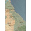 Idaho State Parks & Federal Lands Map 24x36 Poster (Tan