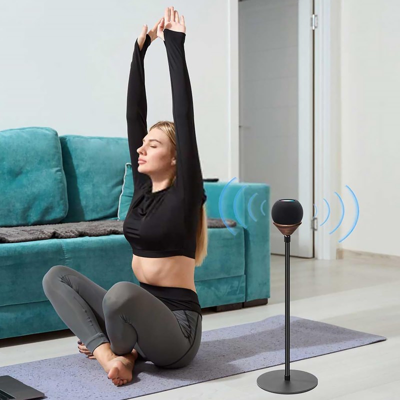 Floor Stand is Suitable for Homepod Mini, with Adjustable Height,