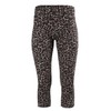MeMoi Leopardito Capri Leopard Cotton Blend Leggings Leopard Small/Medium