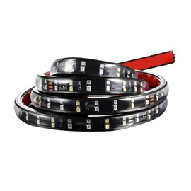 MUQIDA Tailgate Light Bar, 47 Inch Double Row LED Strip with Running Brake Reverse Lights, Universal Waterproof Rear Turning Signal Light Bar for Car Truck Pickup Trailer SUV (White & Red)