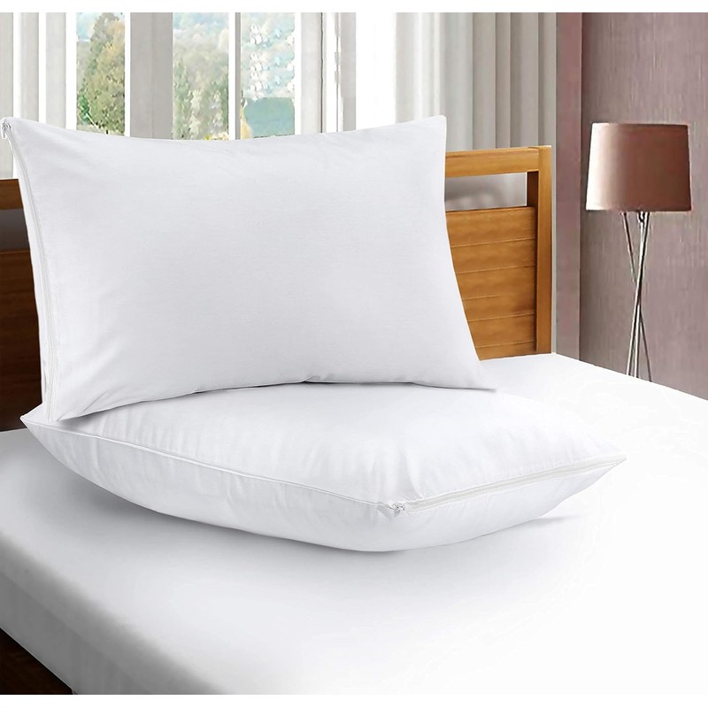 Adam Home 100% Brushed Microfiber Pillow Protectors 6 Pack with