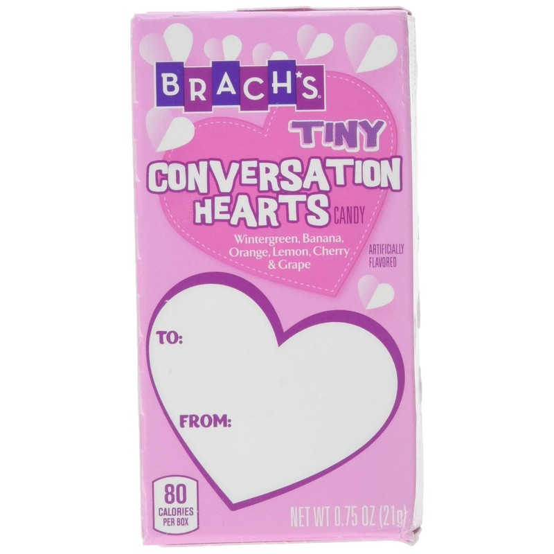 Brach’s Tiny Conversation Hearts 5 Pack, 3.75 Oz. (1 Per