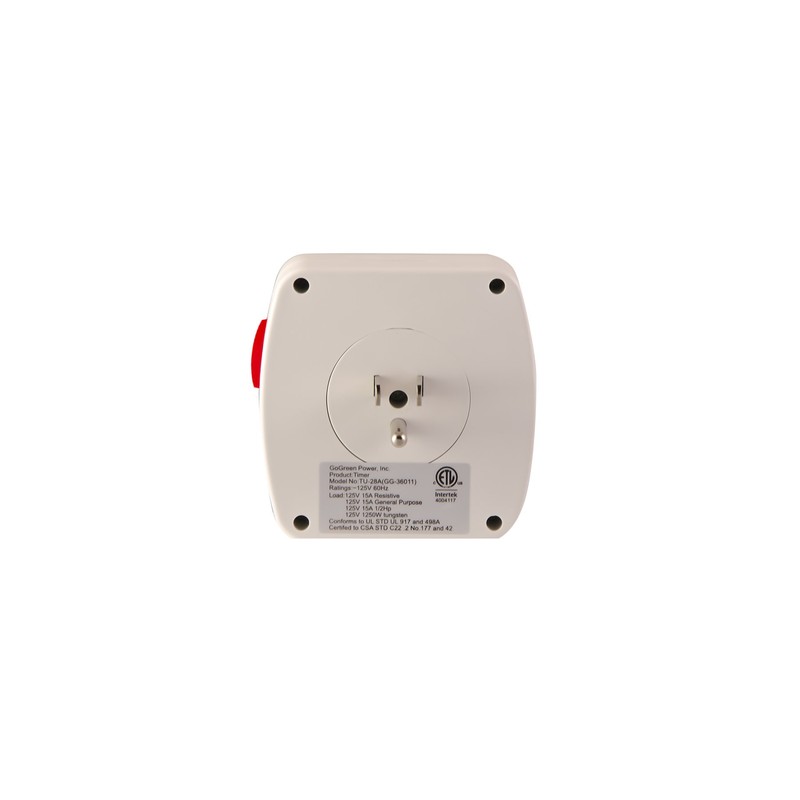 Go Green Power Inc. GG-36011 Mechanical Indoor 24 Hour Timer