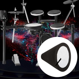 Bstinay Electronic Drum Piezo Trigger Cone Parts 1.38 x 1.46 Inch Black Pack of 5