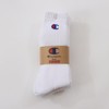 Champion CMSCY001 Men's High Socks, Plain Socks, 3 Pairs Set,