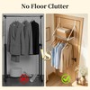 Over the Door Clothes Drying Rack 13"-23" Adjustable Heavy Duty