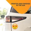 Heart Eyes Emoji Magnet Decal Perfect for Car or Truck