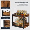 HOOBRO Kitchen Countertop Organizer, Corner Shelf Organizer, 2-Tier Spice Rack