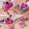 THINKWORK Pink Staple Gun Tool Set 25 Piece Home Tool